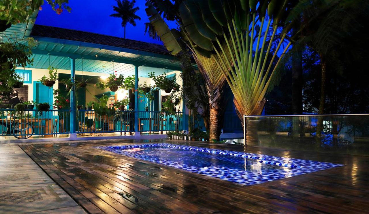 Casa De Las Dos Palmas Salento Exteriér fotografie